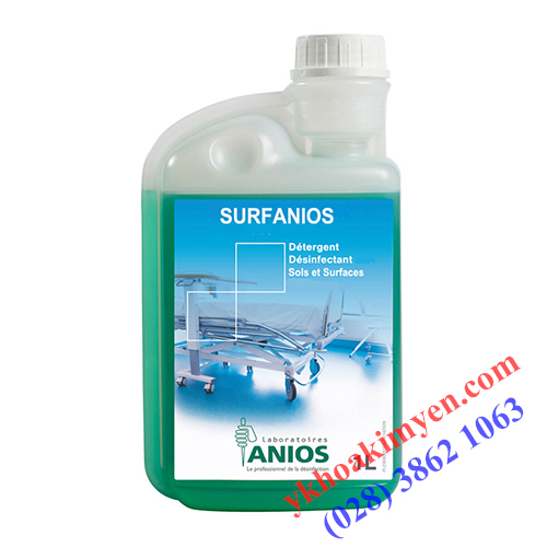 Dung dịch tẩy rửa và khử trùng các bề mặt Surfanios 1 lít