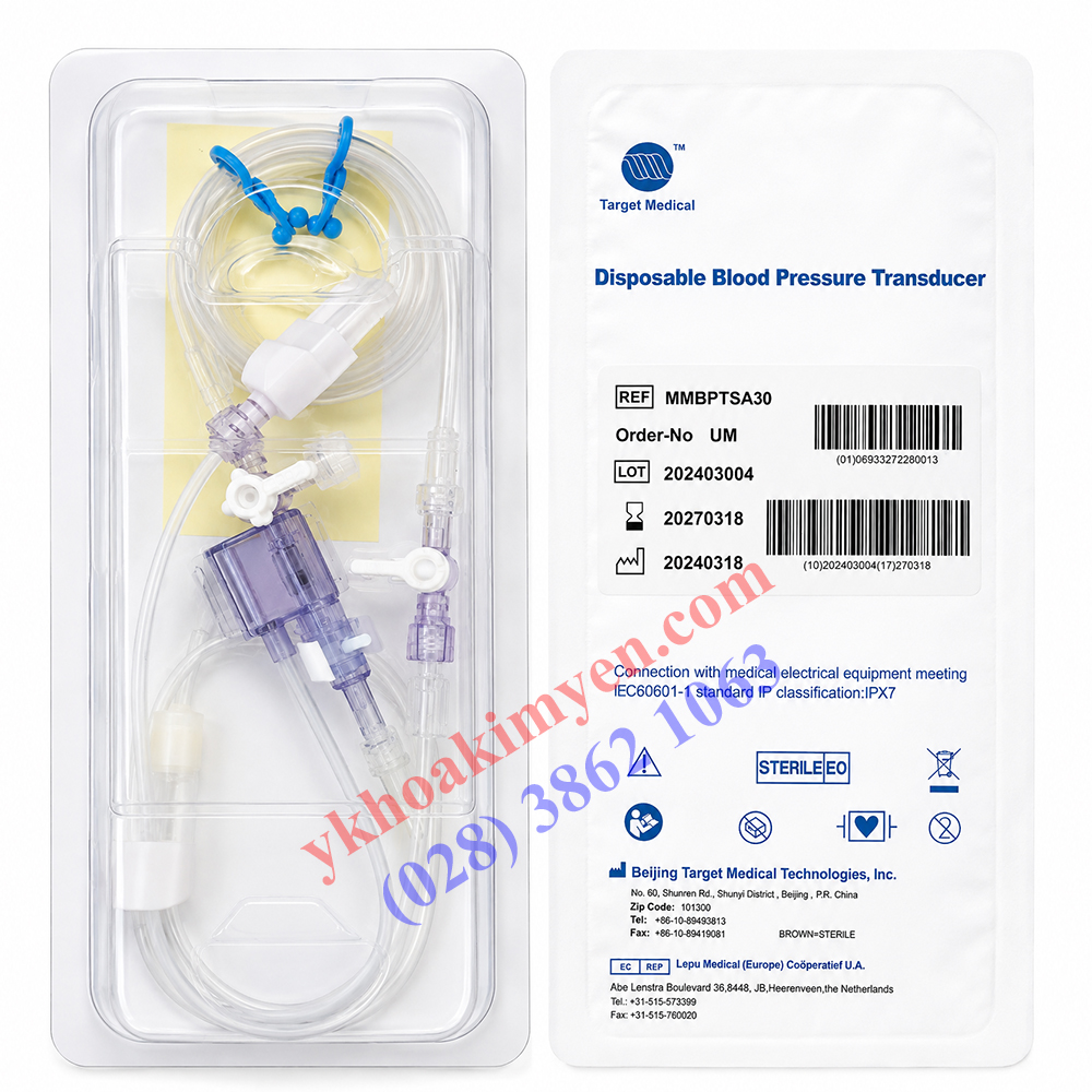Bộ đo huyết áp xâm lấn 1 đường MMBPTSA30 chuẩn Utah