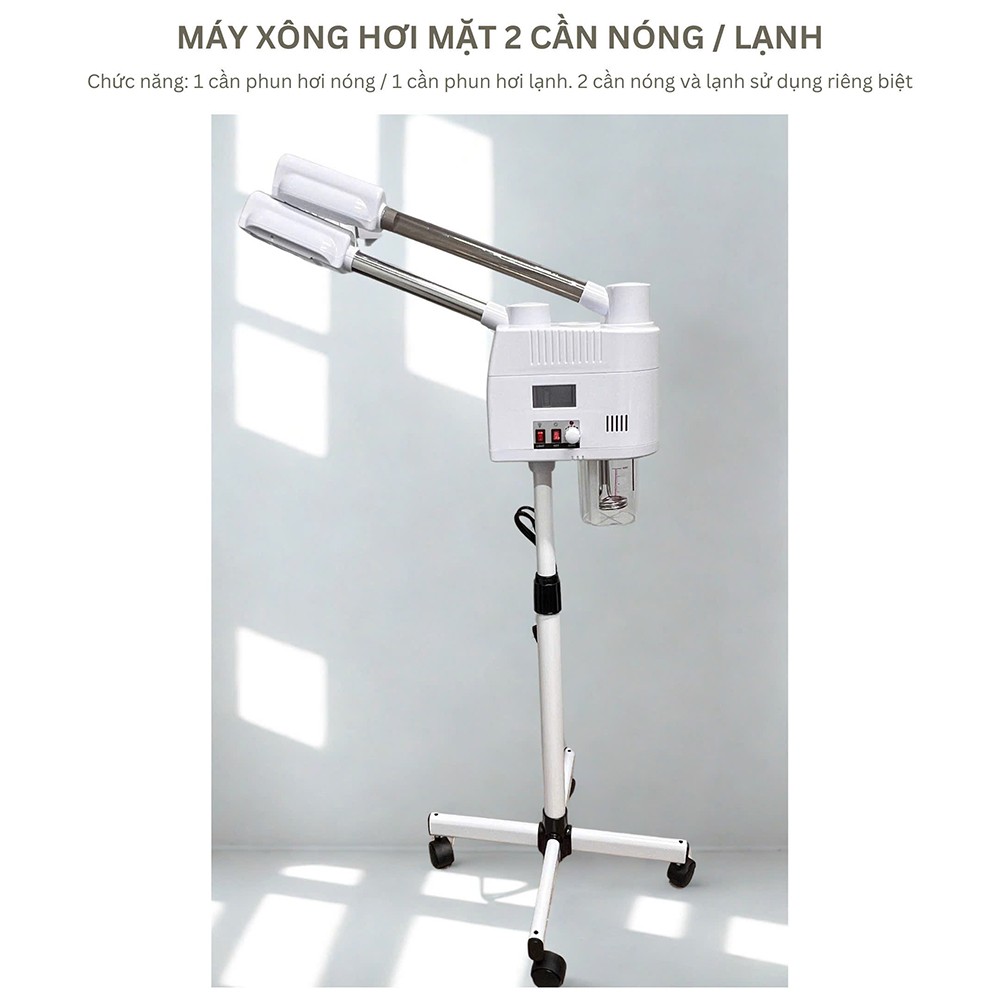Máy xông hơi 2 cần nóng lạnh DR-02 Máy xông hơi 2 cần nóng lạnh DR-02
