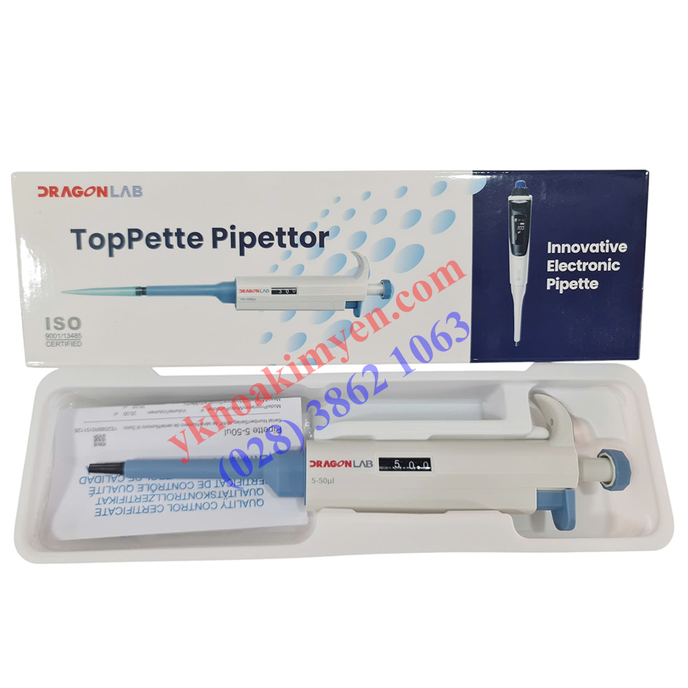 Micropipet 5-50ul Dragonlab