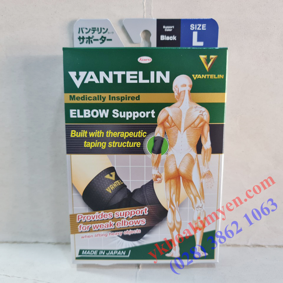 Băng Bảo Vệ Khớp Khuỷu Tay Vantelin size L