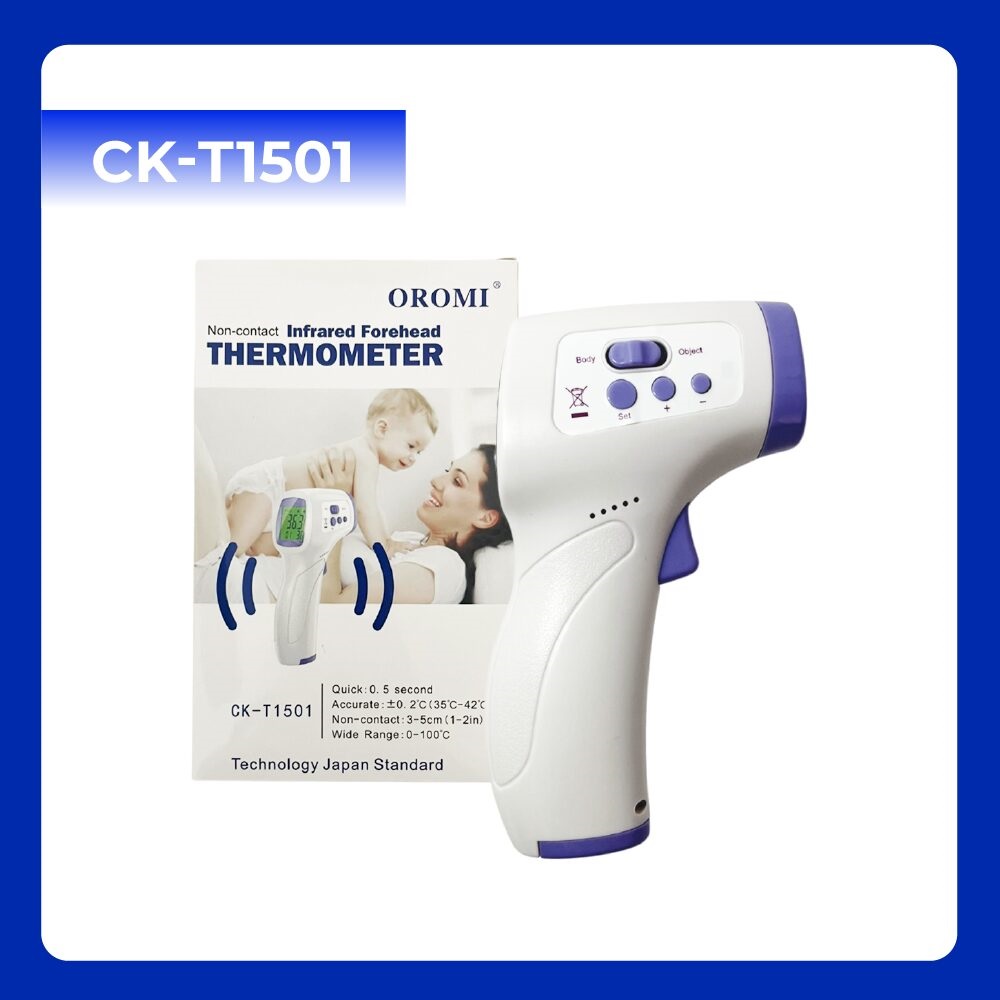 Nhiệt kế điện tử hồng ngoại CK-T1501