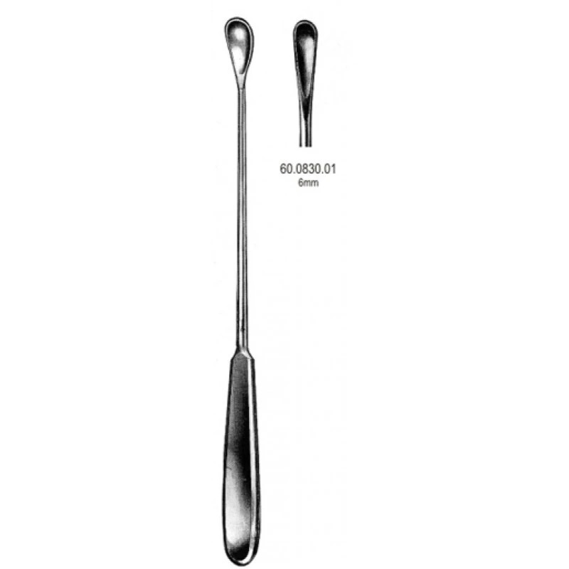 Muỗng nạo tử cung đặc Hilbro 60.0830.01