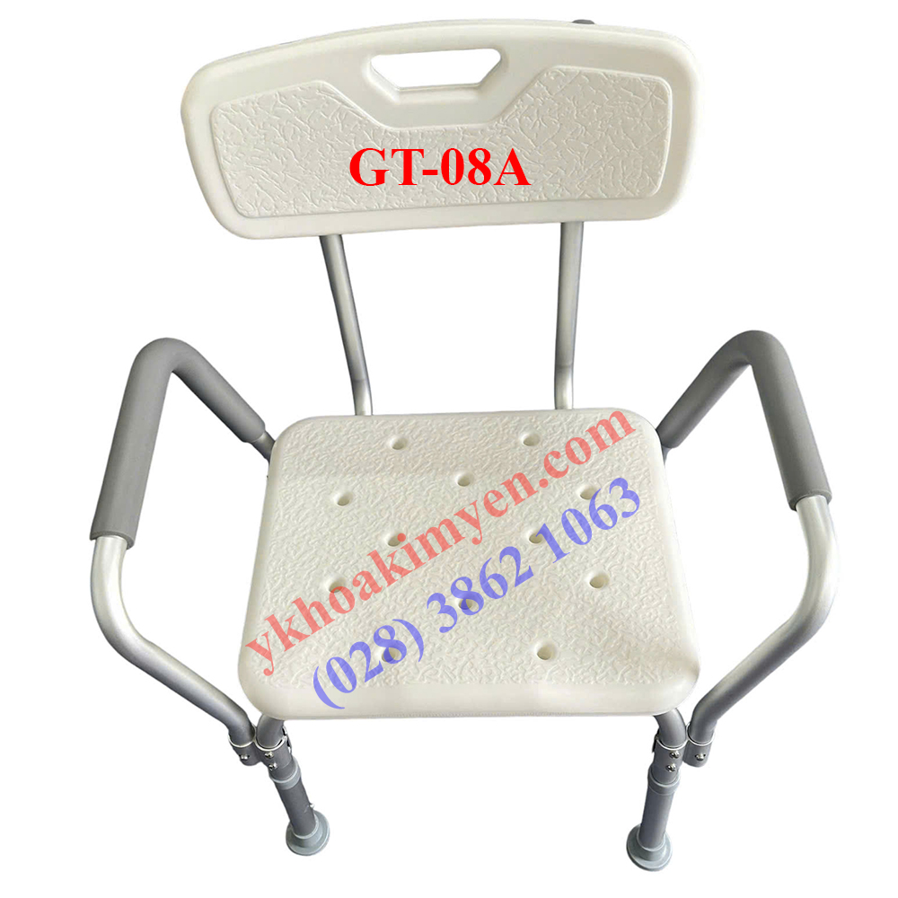 Ghế tắm cao cấp, có tựa tay và tựa lưng Oromi GT-08A Ghế tắm cao cấp, có tựa tay và tựa lưng Oromi GT-08A