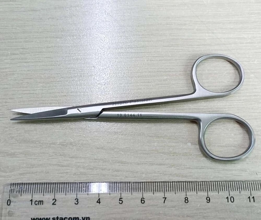 Kéo phẫu thuật Iris thẳng 11.5 cm Hilbro 10.0144.11