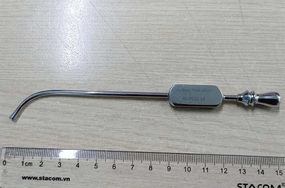 Ống thông xoang trước Eicken-Killian số 1, 3.0mm, 14cm 46.0920.14 (Hilbro - Pakistan)