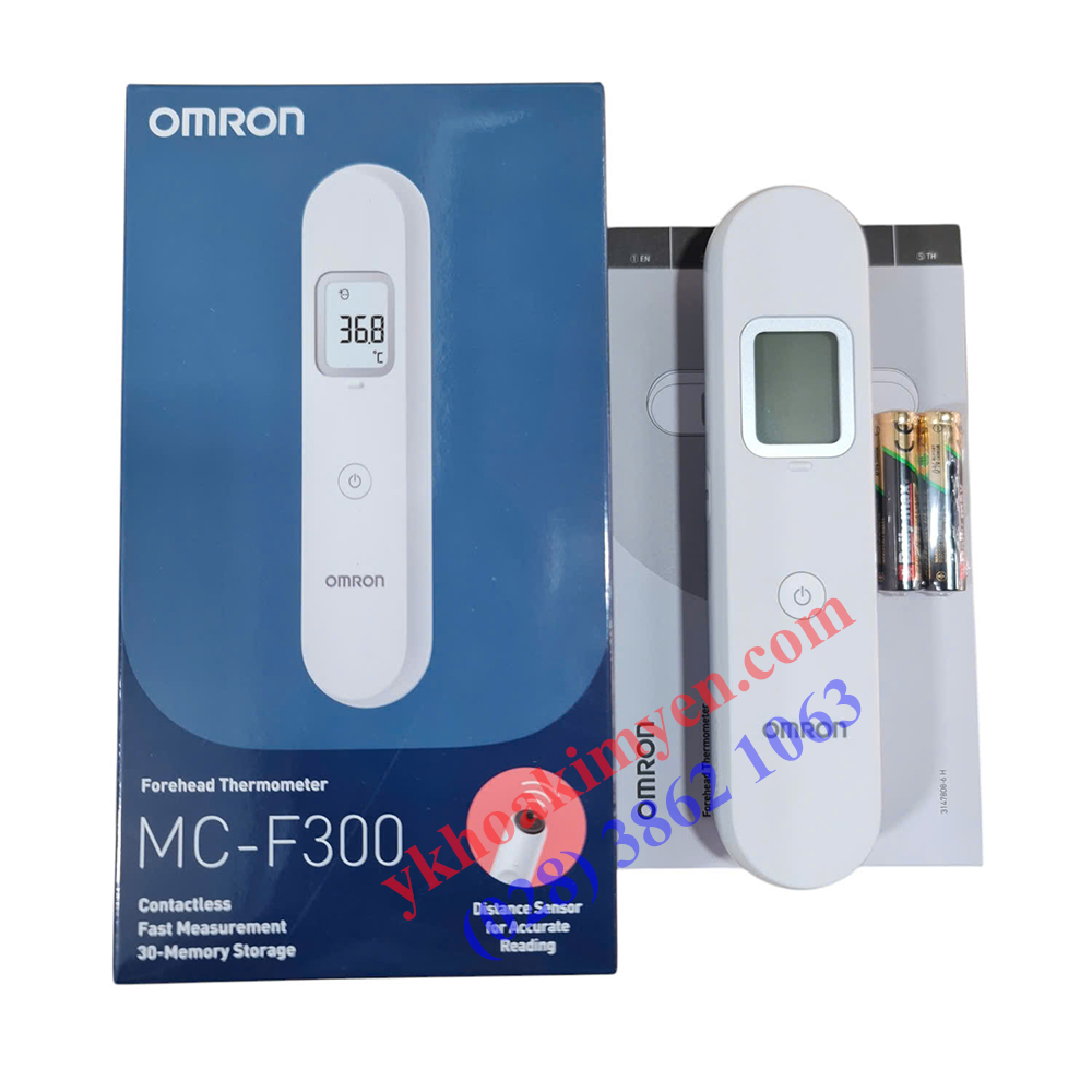 Nhiệt kế điện tử đo trán Omron MC-F300