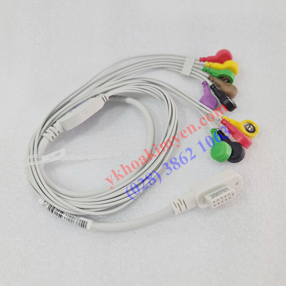 Cáp máy Holter điện tim 12 cần TLC6000 Cáp máy Holter điện tim 12 cần TLC6000