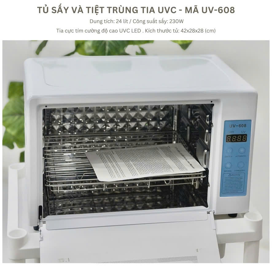 Tủ tiệt trùng tia UVC UV-608