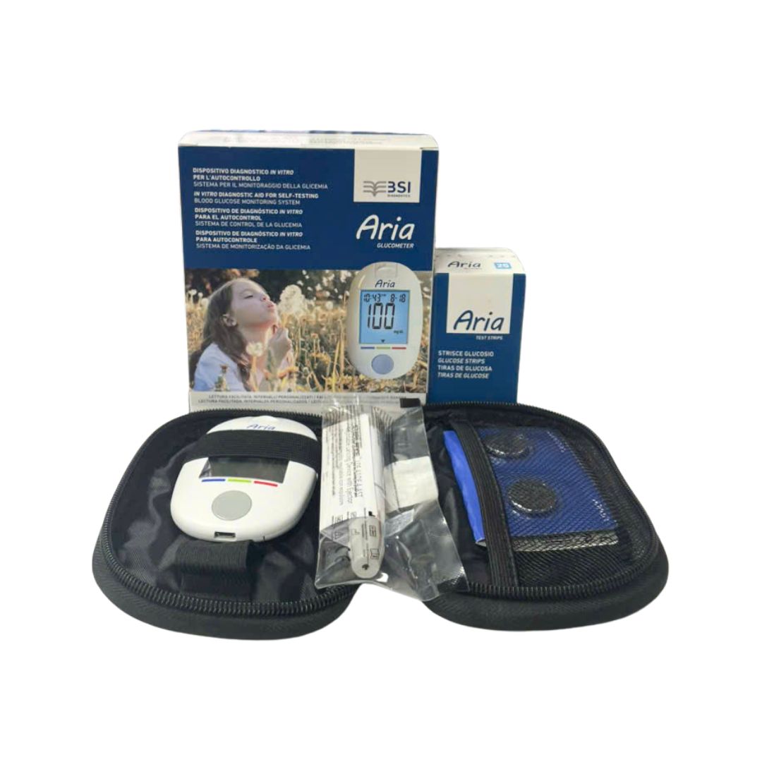Máy đo đường huyết Aria Glucometer