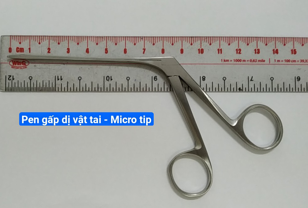 Pen gắp dị vật tai 8.5cm - Micro tip Pen gắp dị vật tai 8.5cm - Micro tip