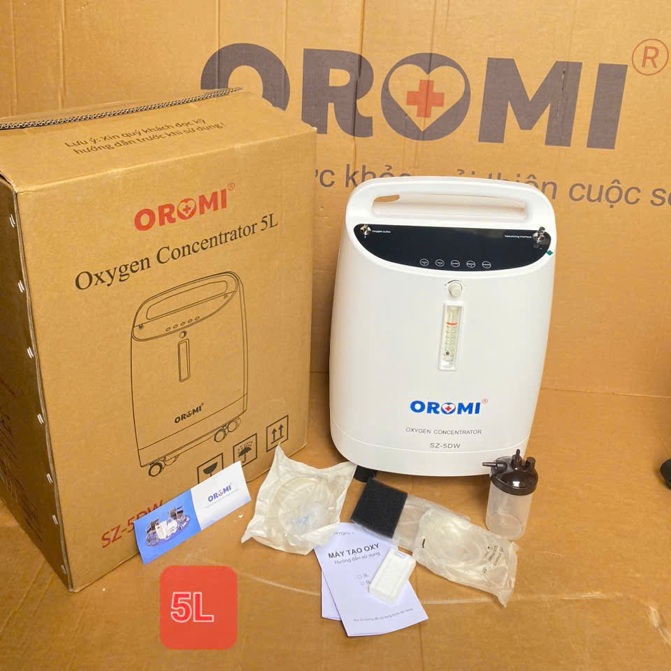 Máy tạo oxy mini 5 lít Oromi SZ-5DW