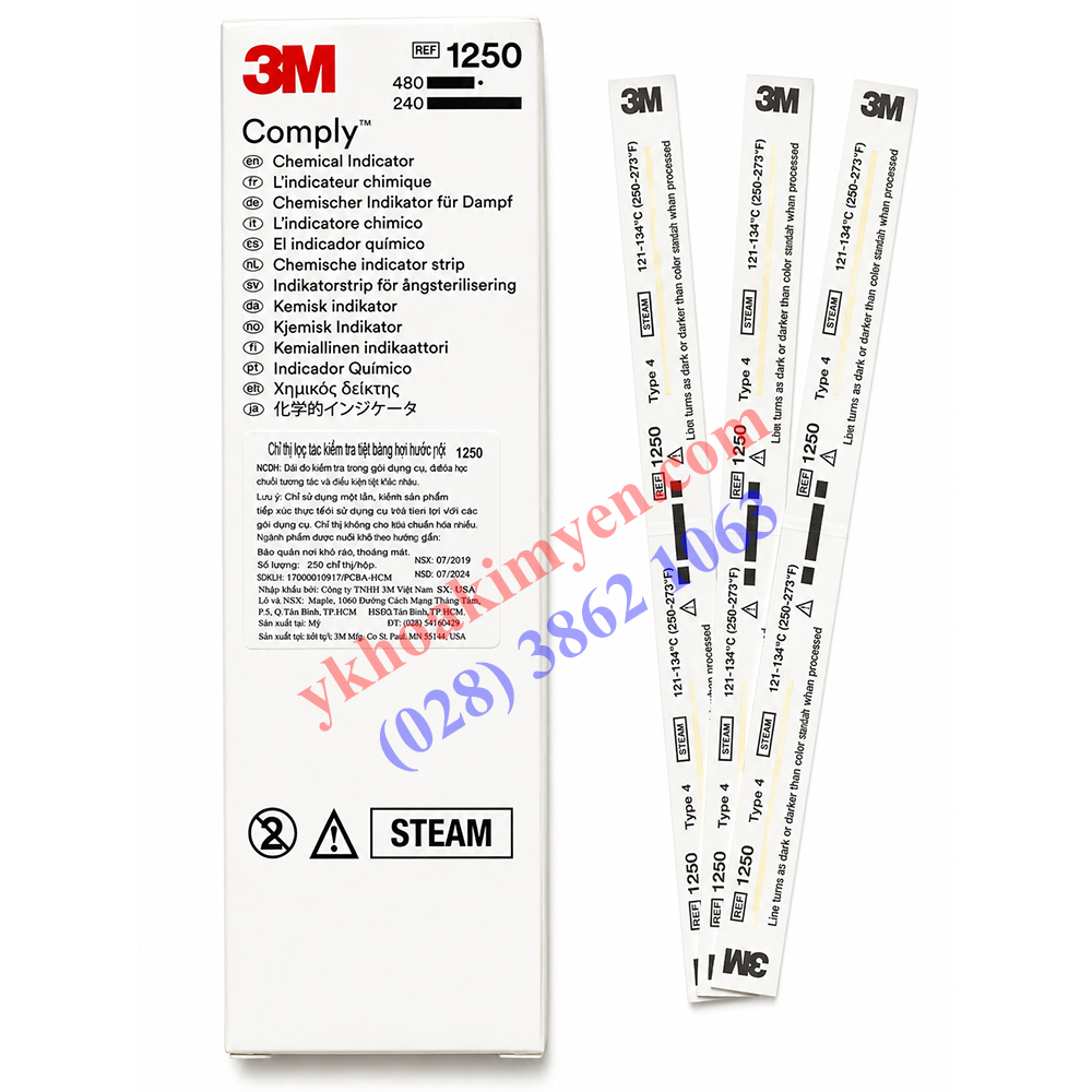 Giấy thử (chỉ thị hóa học) 3M 1250