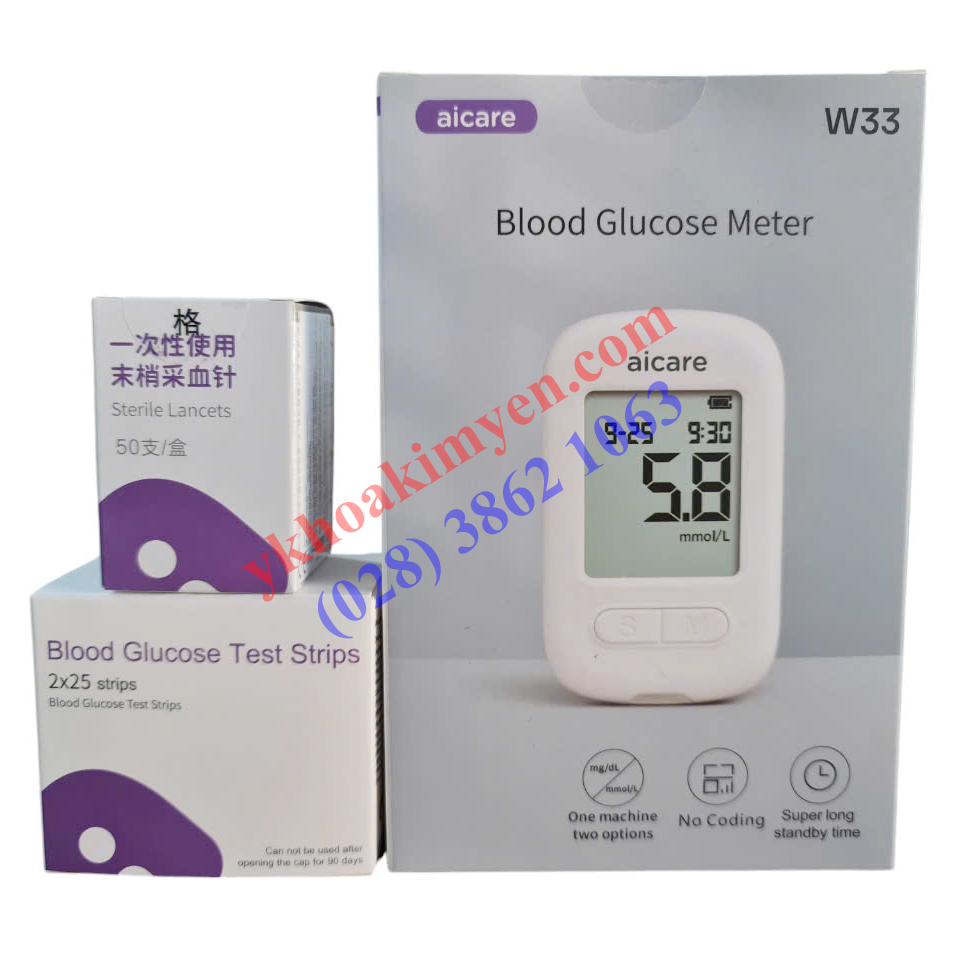Máy đo đường huyết cá nhân Aicare W33
