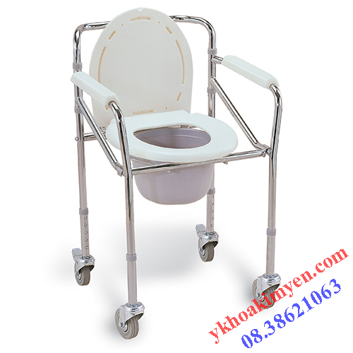 Ghế bô vệ sinh có bánh xe