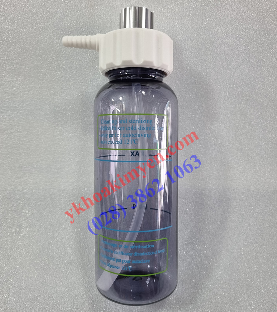 Bình tạo độ ẩm 200ml Ningbo Kaipo HM-8G (UNF9/16)