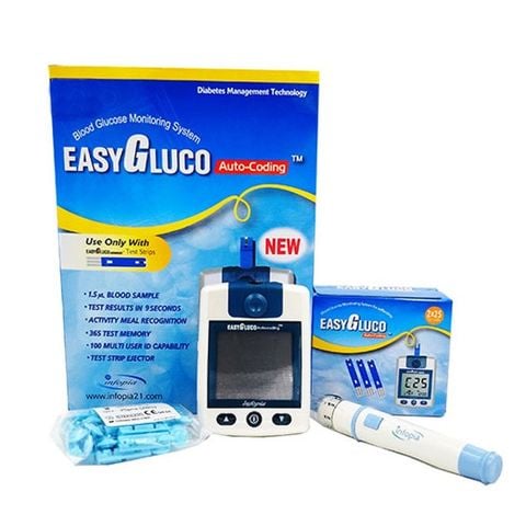 Máy đo đường huyết Easy-Gluco + 50 que