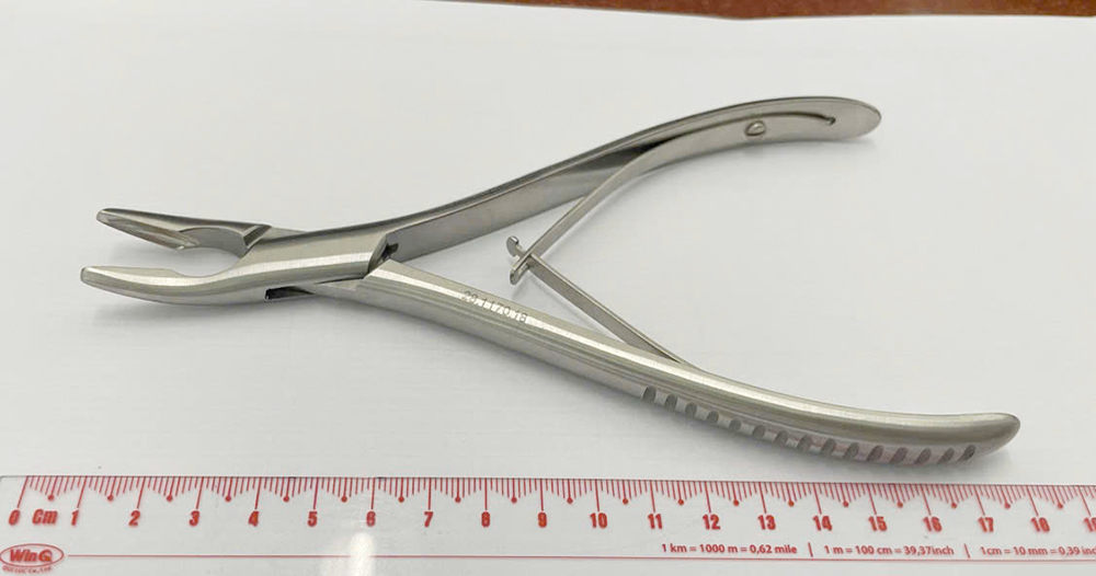 Gu gặm xương phẫu thuật Hartmann 18.5cm Hilbro 28.1170.18
