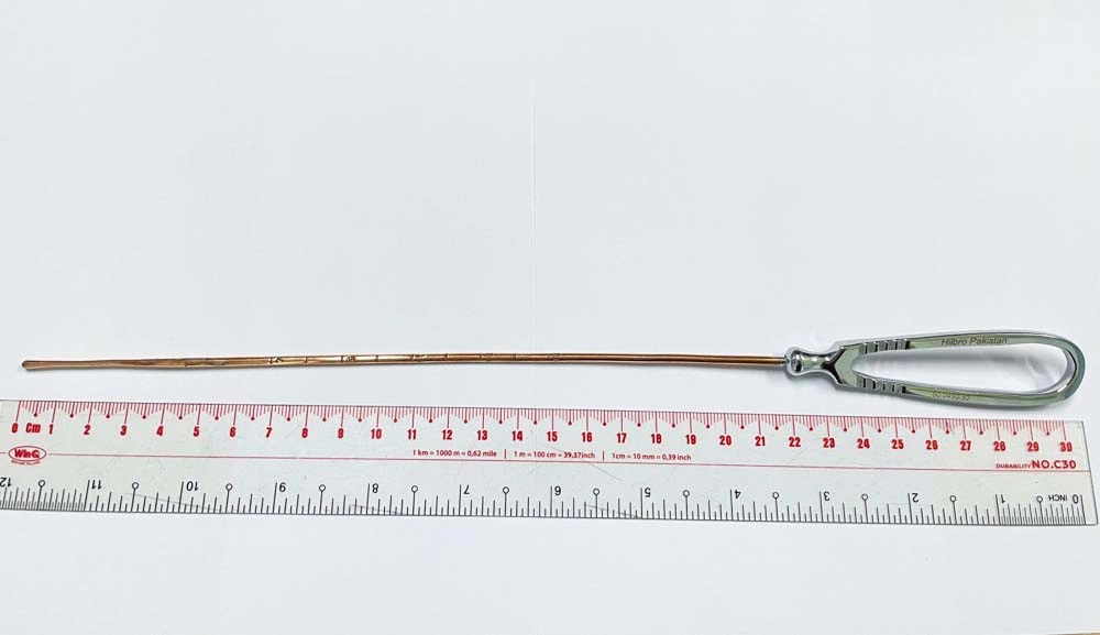 Thước đo cổ tử cung thẳng 30.5cm 60.0490.30 Hilbro