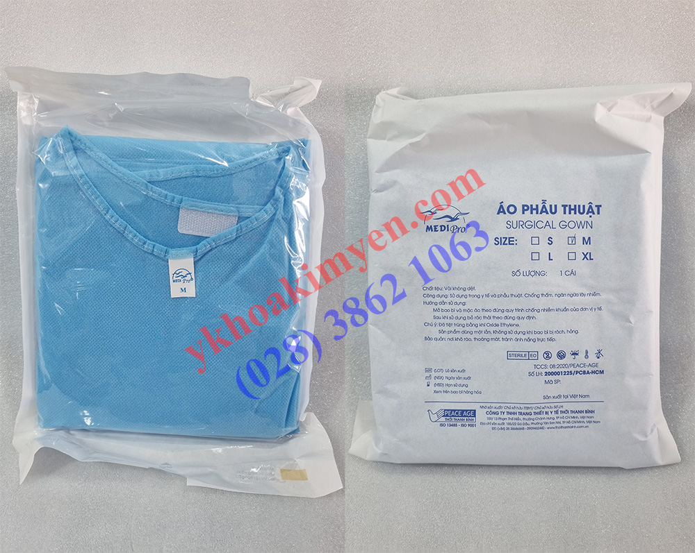 Áo phẫu thuật Medipro size M