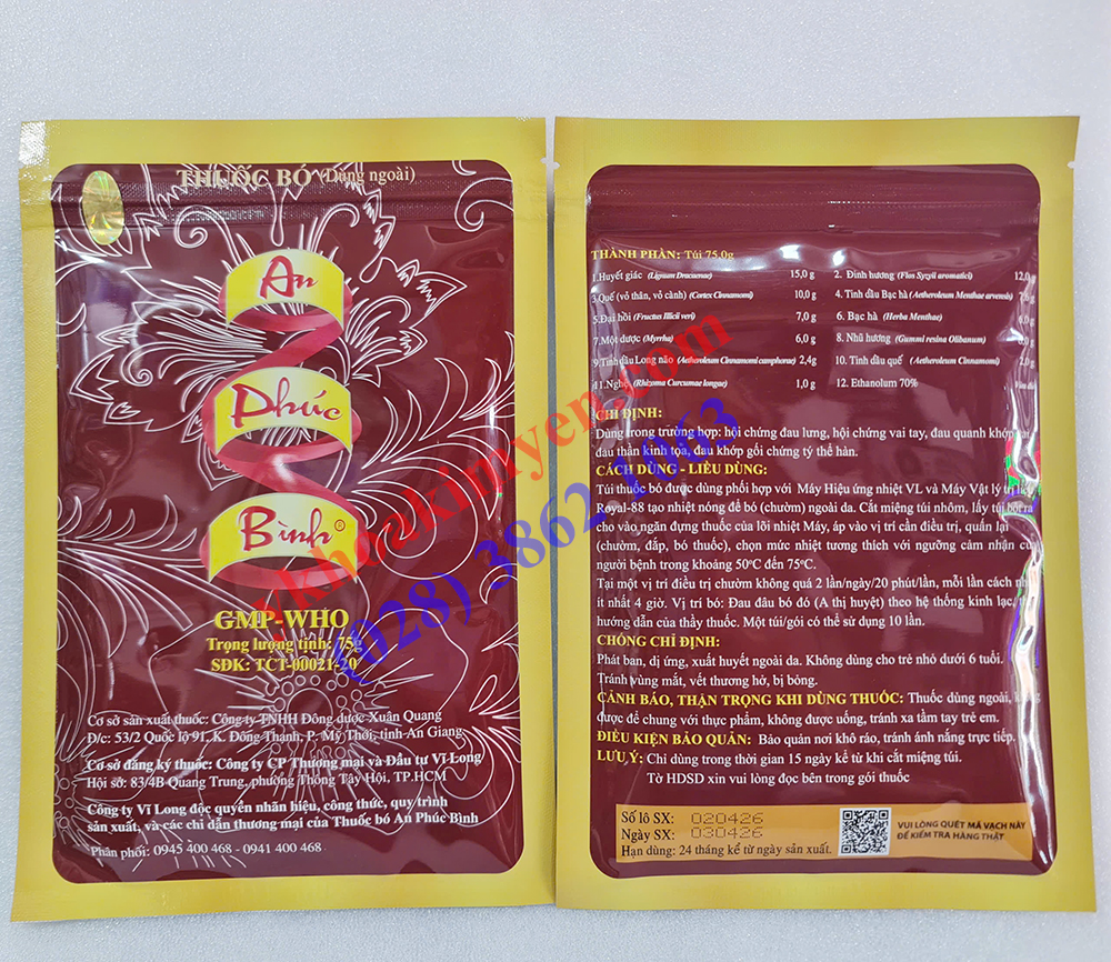 Thuốc bó An Phúc Bình