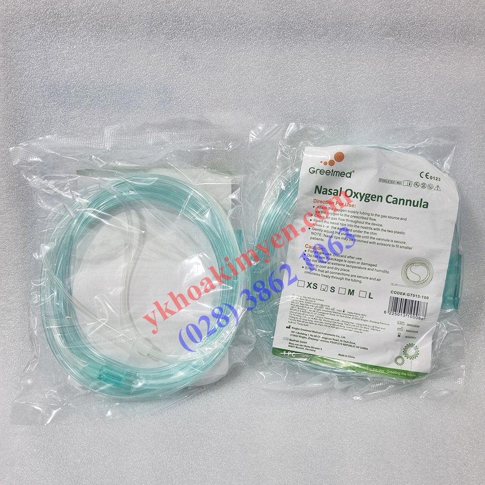 Dây thở oxy 2 nhánh trẻ em Greetmed