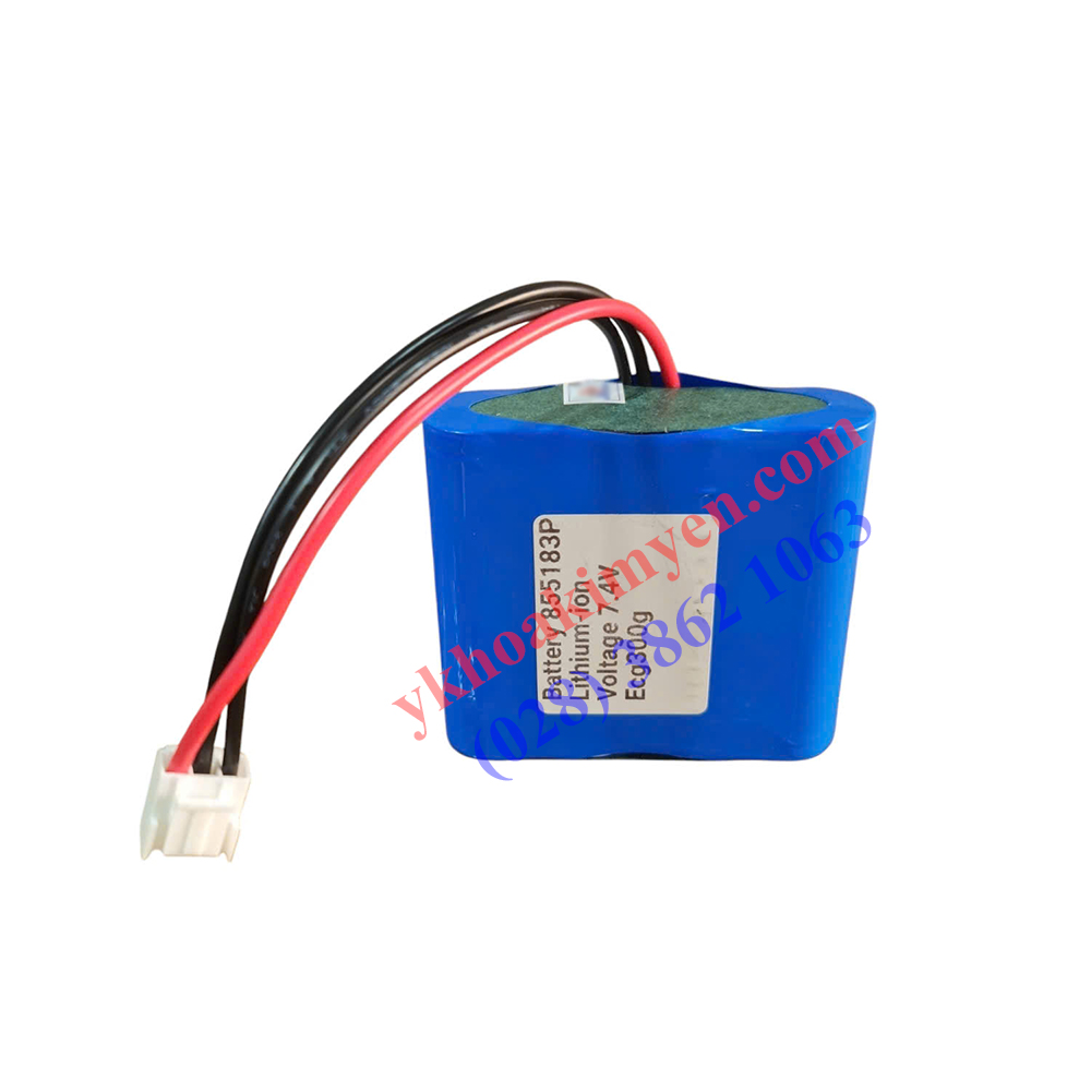 Pin 7.4V (dùng máy đo điện tim 3 cần Contec ECG-300G)