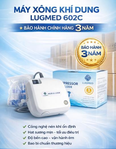 Máy xông khí dung LUGMED 602C
