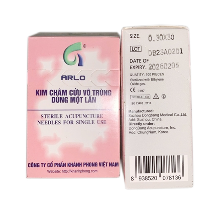 Kim châm cứu ARLO Khánh Phong số 3