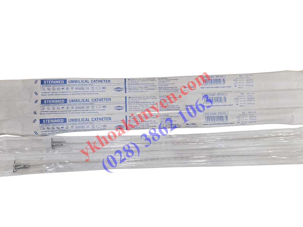 Catheter tĩnh mạch rốn Sterimed SMD-1103 size 5FG