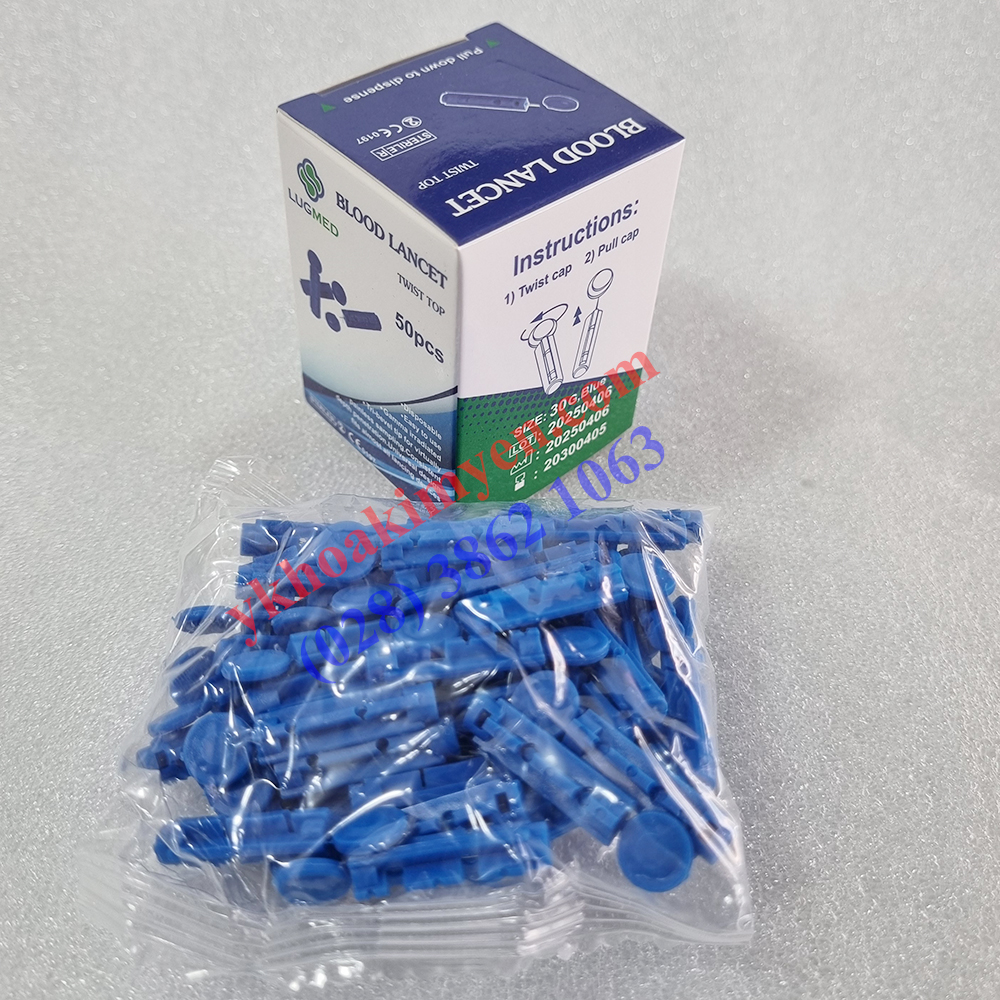 Kim tròn lấy máu Lugmed 30G (Hộp 50 cái) Kim tròn lấy máu Lugmed 30G (Hộp 50 cái)