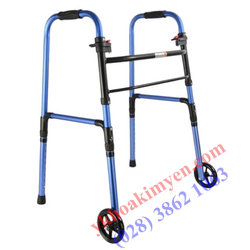 Khung tập đi cao cấp Lucass W-39 màu xanh