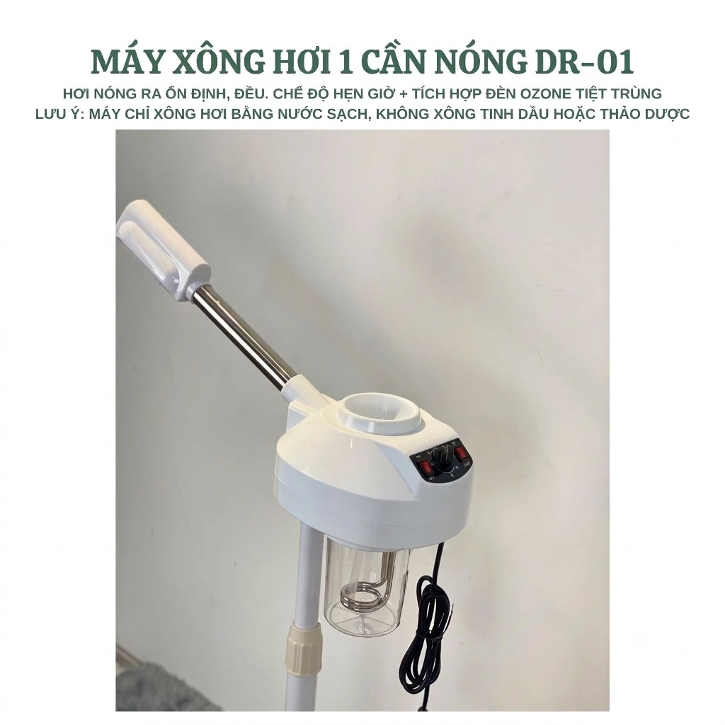 Máy xông hơi 1 cần nóng DR-01 Máy xông hơi 1 cần nóng DR-01