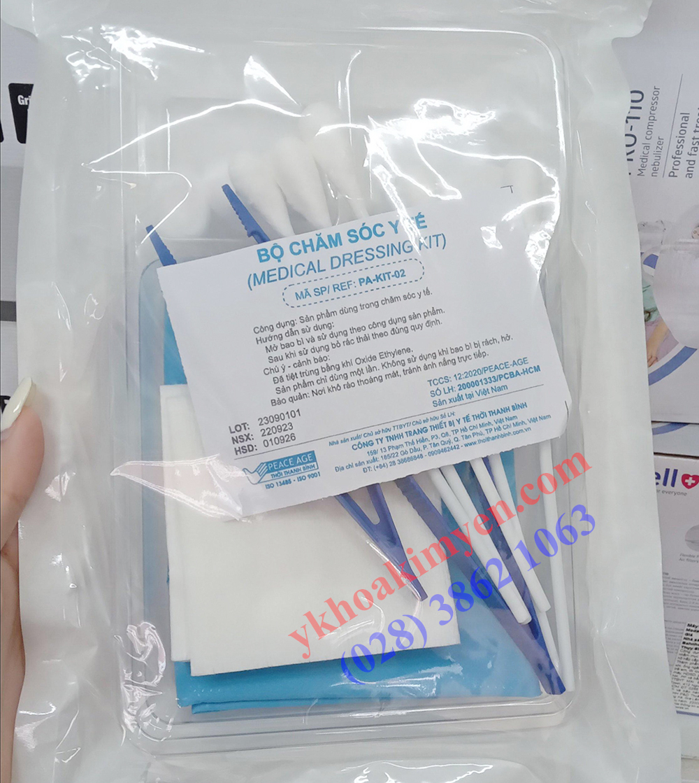 Bộ chăm sóc vết thương y tế TTB PA-KIT-02