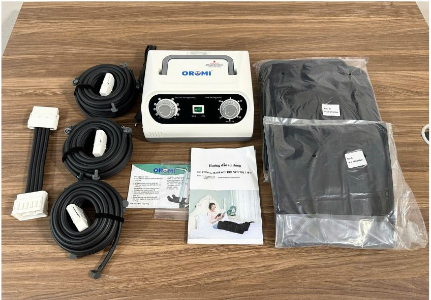 Máy nén ép trị liệu giãn tĩnh mạch và massage Oromi ORM-3001