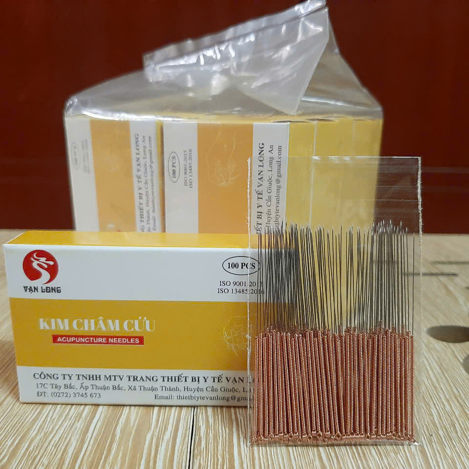 Kim châm cứu vô trùng Vạn Long số 3