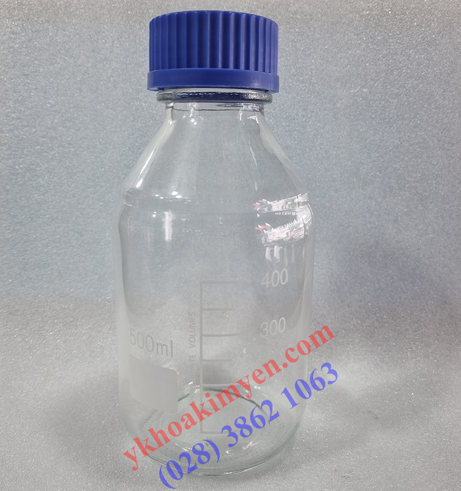 Chai trắng nắp vặn xanh 500ml