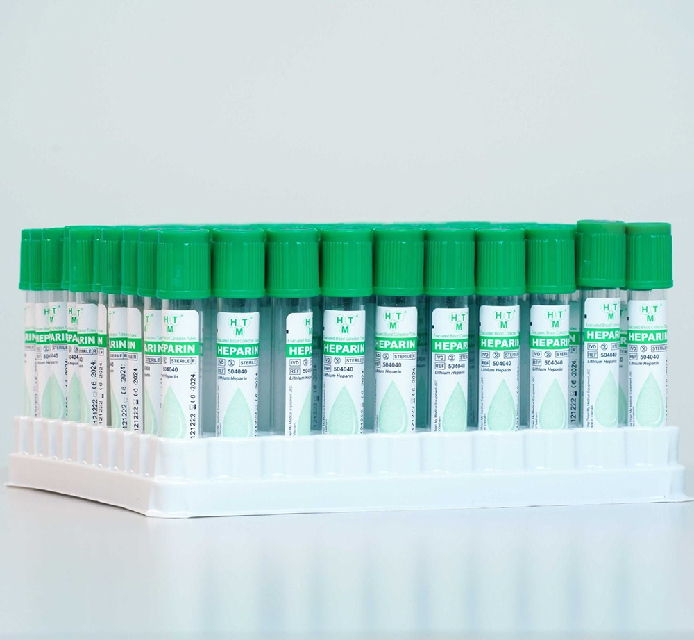 Ống nghiệm chân không Lithium Heparin HTM 2.0ml