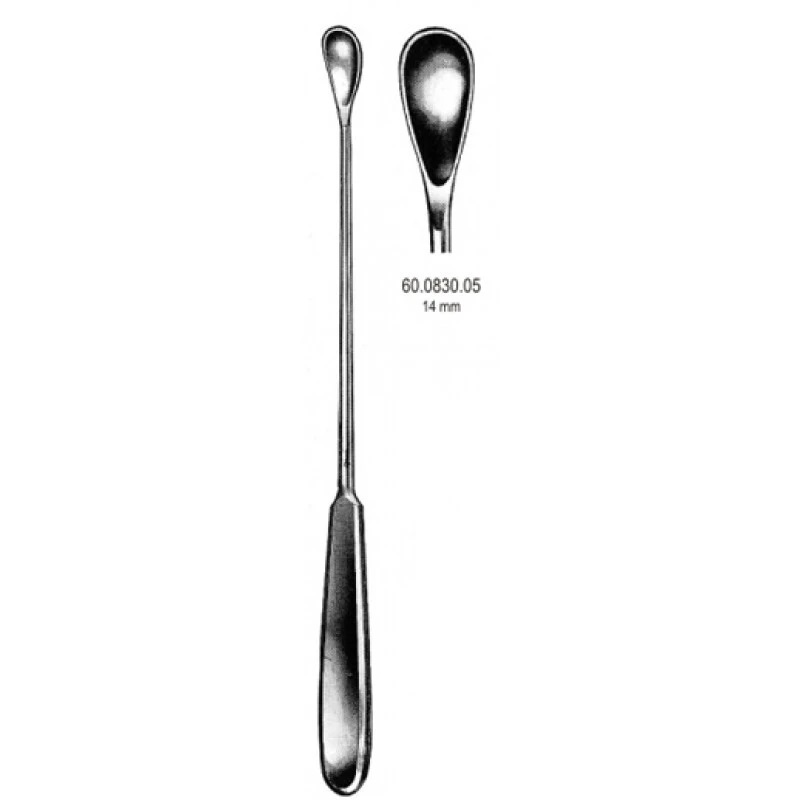 Muỗng nạo tử cung đặc Hilbro 60.0830.05