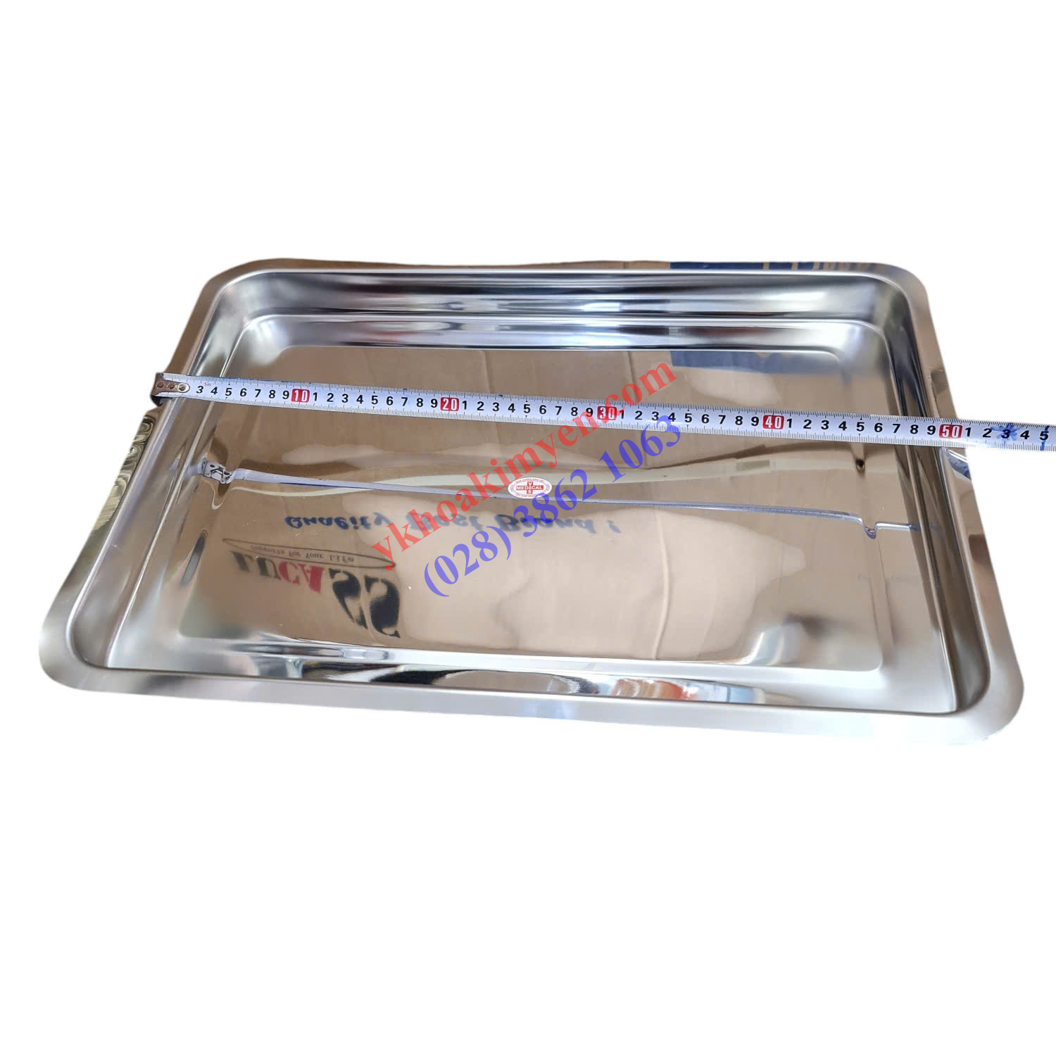 Khay đựng dụng cụ inox 35x50x4cm (VSI)