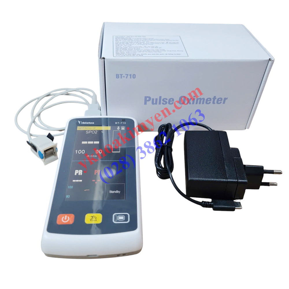 Máy đo SpO2 cầm tay Bistos BT-710 (trẻ em)