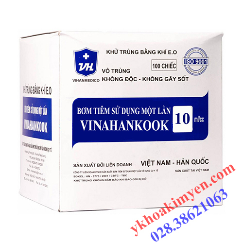 Bơm tiêm Vinahankook 10ml