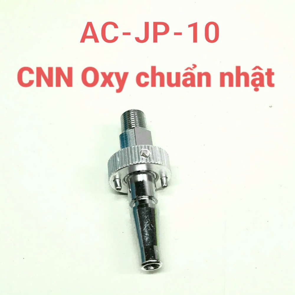 Co nối nhanh khí oxy chuẩn Nhật (JIS). Model: AC-JP-10