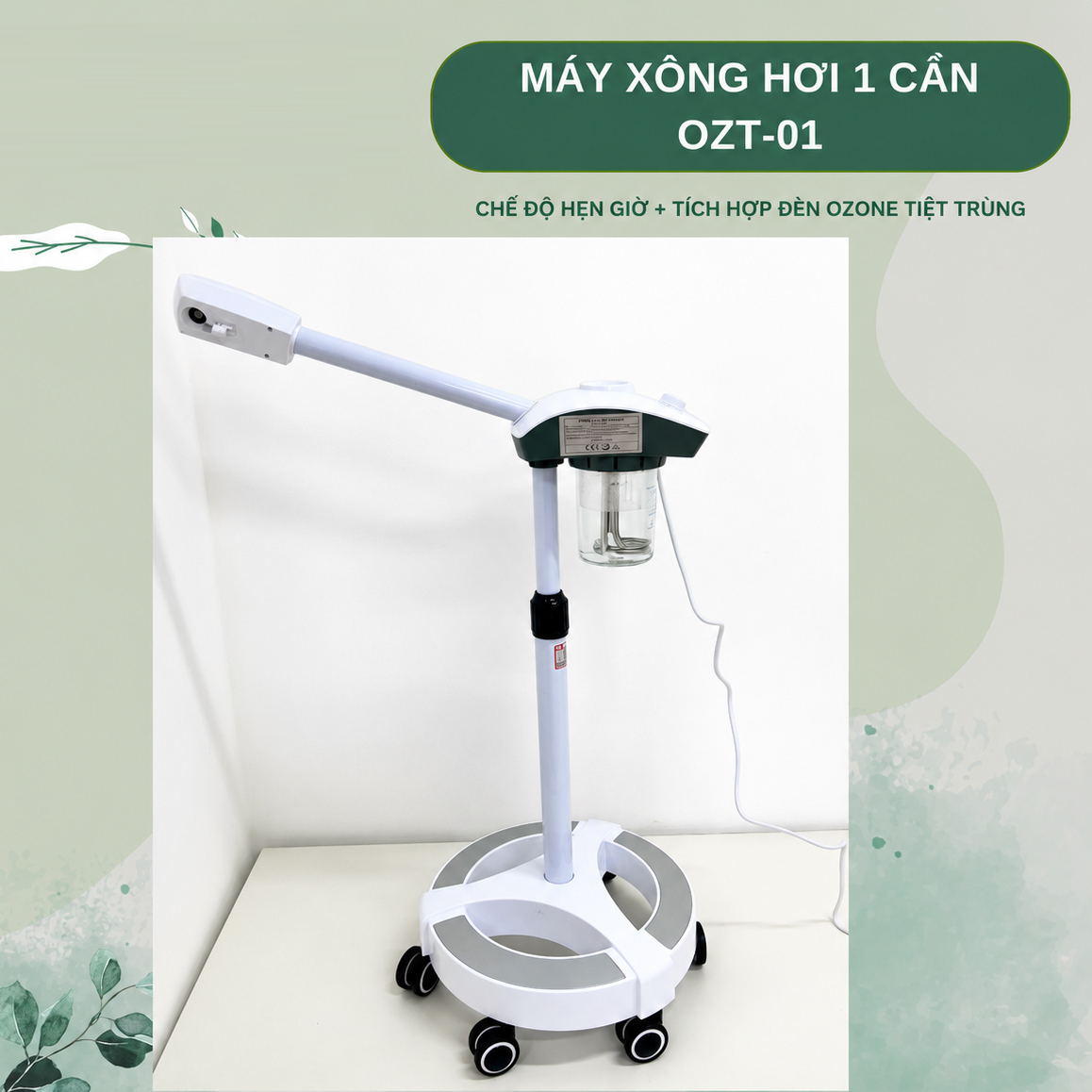 Máy xông hơi 1 cần nóng cao cấp OZT-01 Máy xông hơi 1 cần nóng cao cấp OZT-01