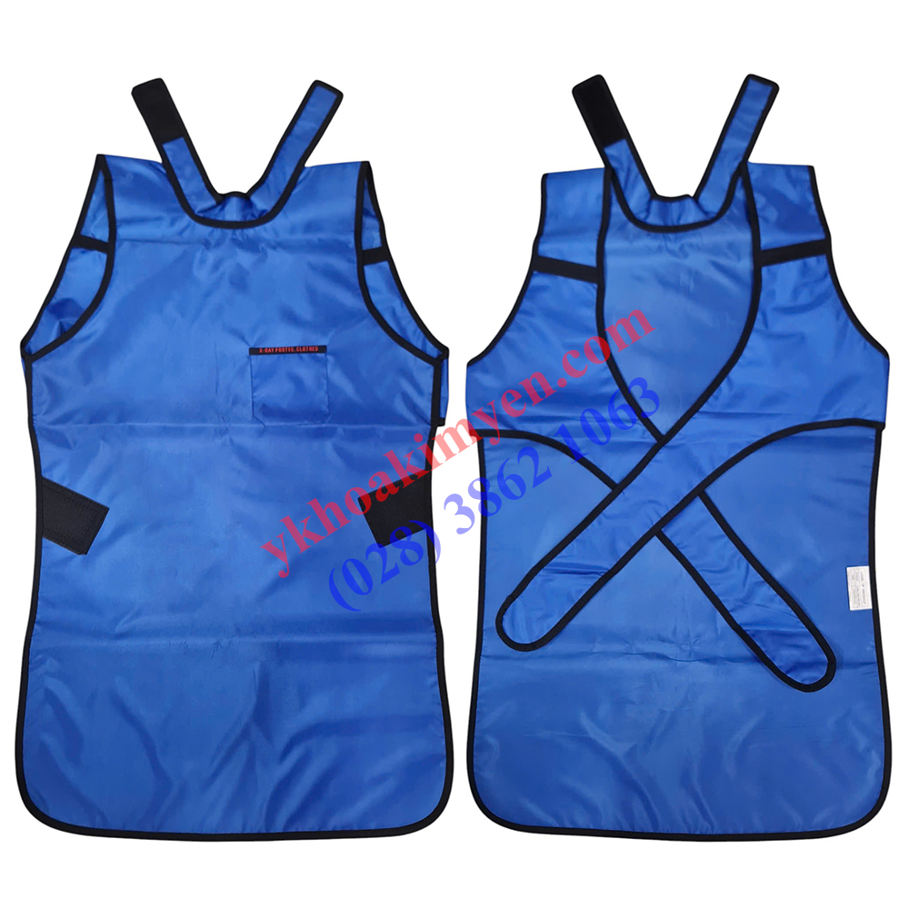 Áo chì có cổ phòng X-Quang dày 0.5 mm Pb