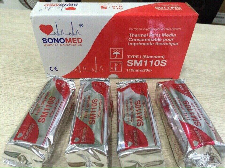 Giấy siêu âm 110mmx20m Sonomed ML (SM110S)