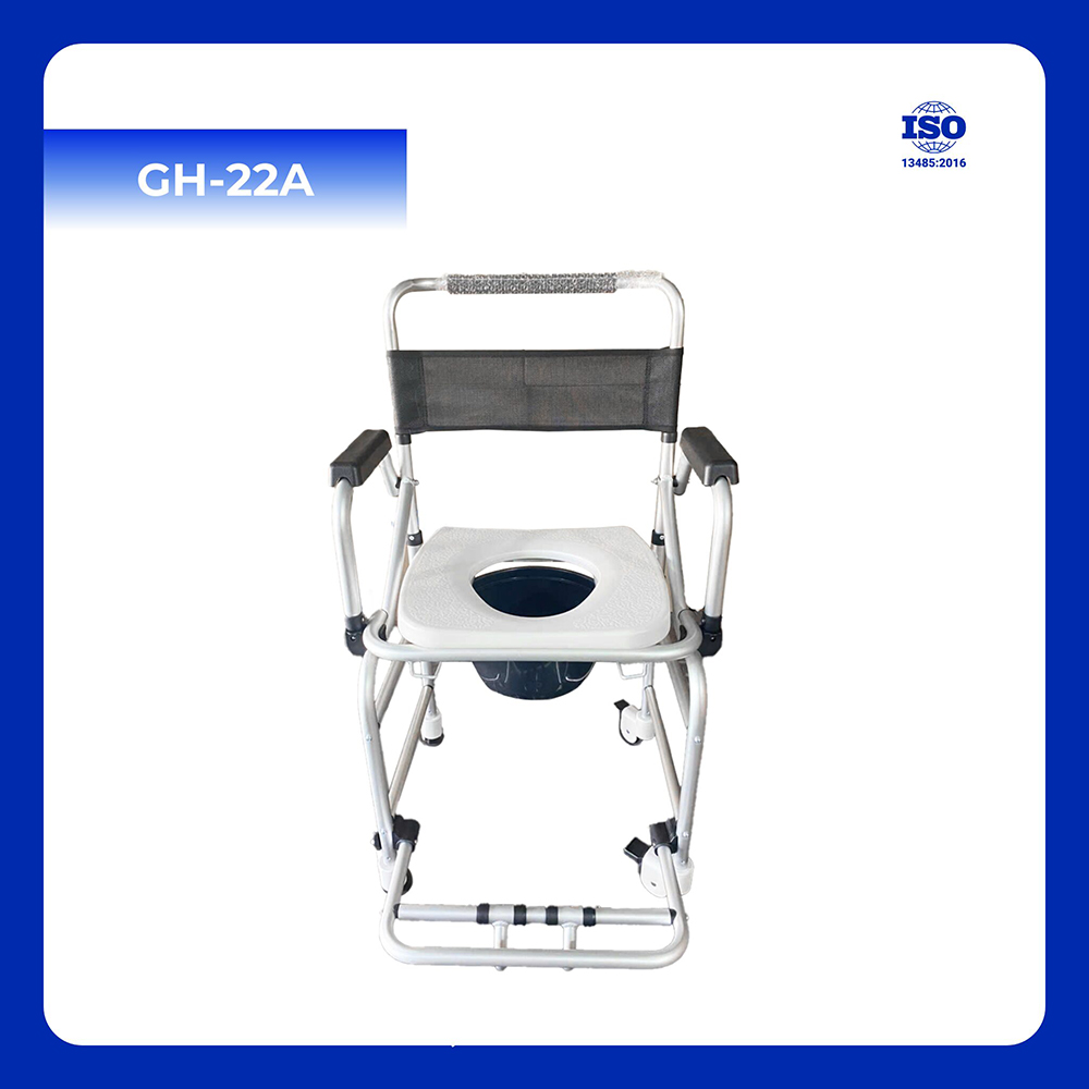 Ghế bô vệ sinh có bánh xe Oromi GH-22A