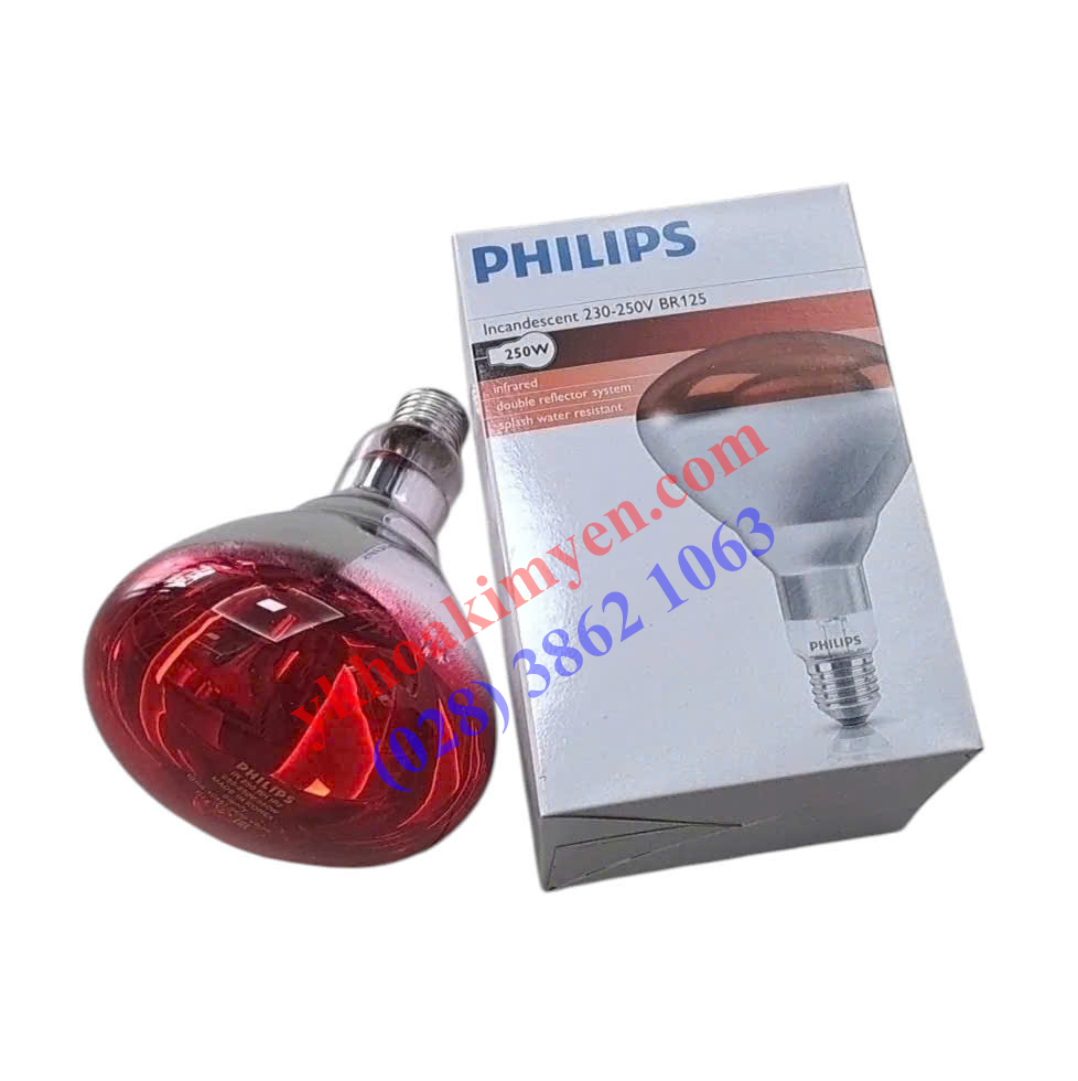 Bóng Hồng Ngoại Infraed Philips BR125 250W