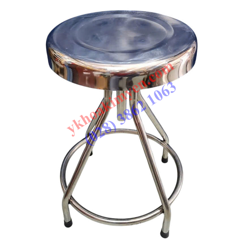 Ghế xoay inox loại 4 chân TP