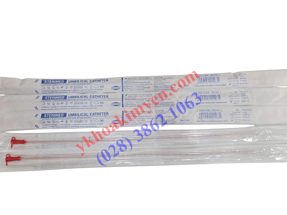 Catheter tĩnh mạch rốn Sterimed SMD-1103 size 4FG